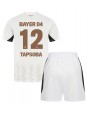 Bayer Leverkusen Edmond Tapsoba #12 Vieraspaita Lasten 2024-25 Lyhythihainen (+ shortsit)